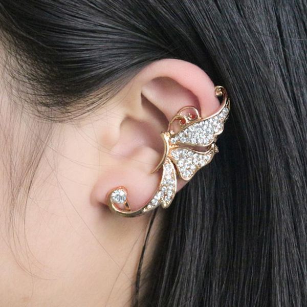 clip-on & screw back chic fashion clip earring elegant all-match butterfly ear cuff statement jewelry for women ladies girls, Silver
clip-on & screw back chic fashion clip earring elegant all-match butterfly ear cuff statement jewelry for women ladies girls, Silver