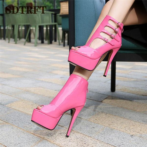 dress shoes sdtrft 2022 sandals women crossdresser pumps 14cm thin high heel gladiator hollow out stilettos chaussure femme, Black
dress shoes sdtrft 2022 sandals women crossdresser pumps 14cm thin high heel gladiator hollow out stilettos chaussure femme, Black