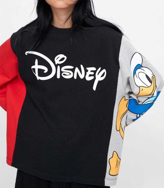 fashion hoodies jj family spring lady donald du printed round ne long sleeve sweater, Black
fashion hoodies jj family spring lady donald du printed round ne long sleeve sweater, Black