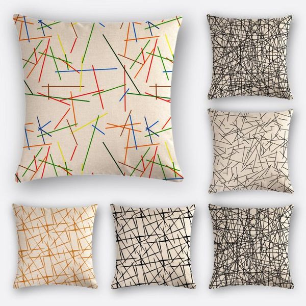 cushion/decorative pillow line series pillowcase living room sofa cushion cover headboard 45x45cm linen
cushion/decorative pillow line series pillowcase living room sofa cushion cover headboard 45x45cm linen