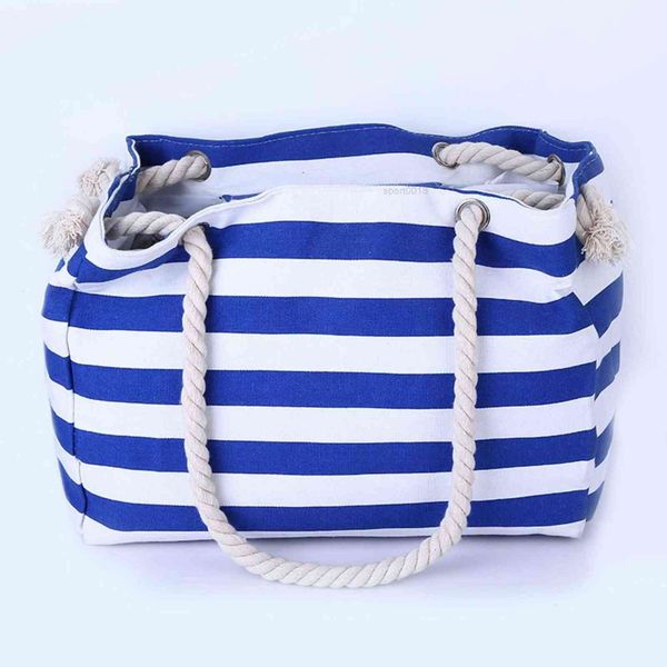 hbp non- portable women's leisure shopping bag fashion stripe canvas large capacity travel zipper shoulder bag 1 sport.0018
hbp non- portable women's leisure shopping bag fashion stripe canvas large capacity travel zipper shoulder bag 1 sport.0018