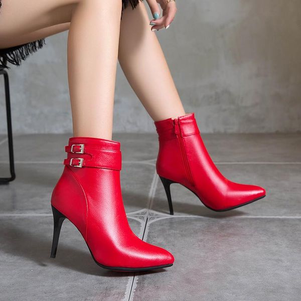 boots yqbtdl 2021 autumn winter pointed toe high heel double buckle strap yellow black red ankle stiletto woman shoes
boots yqbtdl 2021 autumn winter pointed toe high heel double buckle strap yellow black red ankle stiletto woman shoes