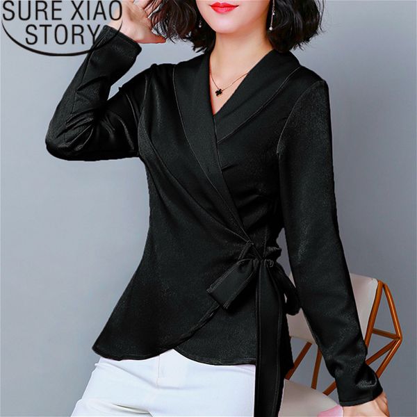 womens and blouses blusas mujer de moda bow solid v-neck korean fashion clothing chiffon blouse 2174 50 210415, White
womens and blouses blusas mujer de moda bow solid v-neck korean fashion clothing chiffon blouse 2174 50 210415, White