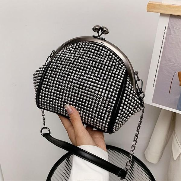 evening bags fashion diamonds women shoulder bag chains female crossbody small kiss lock handbag pu leather cute phone black
evening bags fashion diamonds women shoulder bag chains female crossbody small kiss lock handbag pu leather cute phone black