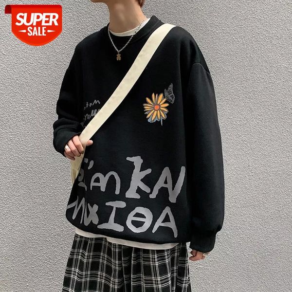 2020 men's fashion trendy round neck hoodies printing long sleeve coats youth pullover loose casual cotton sweatshirts m-2xl #se23, Black
2020 men's fashion trendy round neck hoodies printing long sleeve coats youth pullover loose casual cotton sweatshirts m-2xl #se23, Black