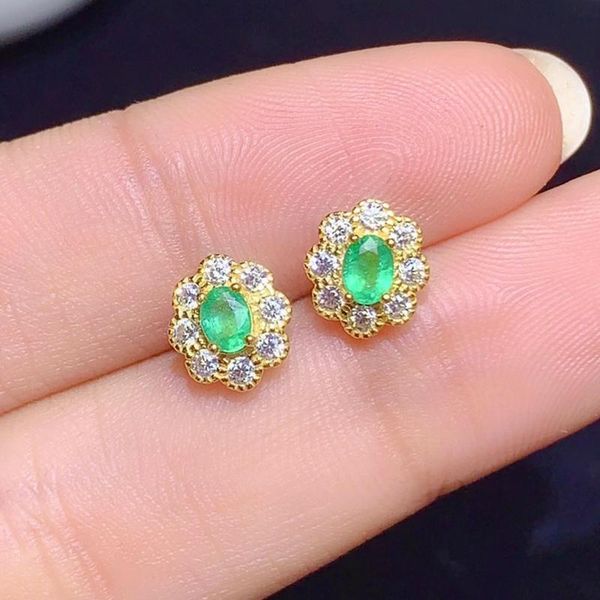 colife jewelry small silver stud earrings for daily wear 3mm*4mm natural emerald 925, Golden;silver
colife jewelry small silver stud earrings for daily wear 3mm*4mm natural emerald 925, Golden;silver