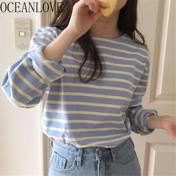 striped all match fashion t shirt women long sleeve casual korean t-shirt spring student ropa mujer 15291 210415, White
striped all match fashion t shirt women long sleeve casual korean t-shirt spring student ropa mujer 15291 210415, White