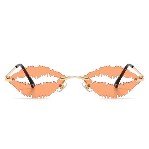 2021 fashion vintage rimless lips sunglasses women men eyewear frame gradient sun glasses female shades eyeglasses uv400 protection gb5343, White;black
2021 fashion vintage rimless lips sunglasses women men eyewear frame gradient sun glasses female shades eyeglasses uv400 protection gb5343, White;black