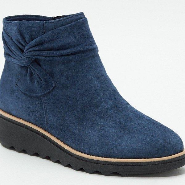 boots woman mid heel wedges shoes autumn winter platform short side zipper bowties ladies female footwear, Black
boots woman mid heel wedges shoes autumn winter platform short side zipper bowties ladies female footwear, Black