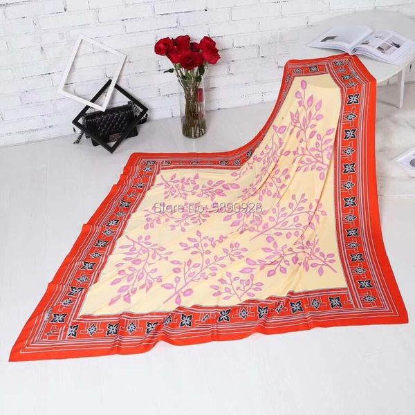 scarves 130cm scarf bohemia bird flower hillside twill 100% silk women square kerchief for ladies shawl echar, Blue;gray
scarves 130cm scarf bohemia bird flower hillside twill 100% silk women square kerchief for ladies shawl echar, Blue;gray