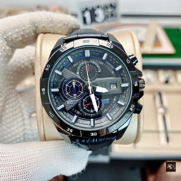 wristwatches men's quartz watch leather strap business watches japanese brand date all functions operable, Slivery;brown
wristwatches men's quartz watch leather strap business watches japanese brand date all functions operable, Slivery;brown