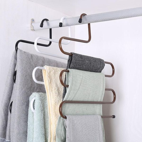 hangers & racks s-type magic multi-layer non-slip pants hanger wardrobe storage hook multifunctional women home clothes organizer
hangers & racks s-type magic multi-layer non-slip pants hanger wardrobe storage hook multifunctional women home clothes organizer
