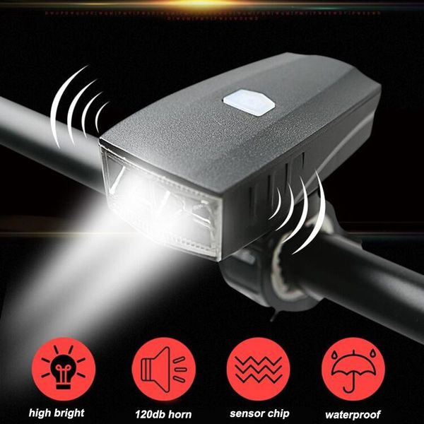 bike lights usb rechargeable waterproof bicycle light with adjustable high bean & low beam cycling horn 120db
bike lights usb rechargeable waterproof bicycle light with adjustable high bean & low beam cycling horn 120db
