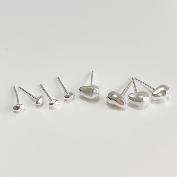 stud 925 sterling silver south tremella wind remodeling stone earrings for women minimalist party boho accessories jewellery, Golden;silver
stud 925 sterling silver south tremella wind remodeling stone earrings for women minimalist party boho accessories jewellery, Golden;silver