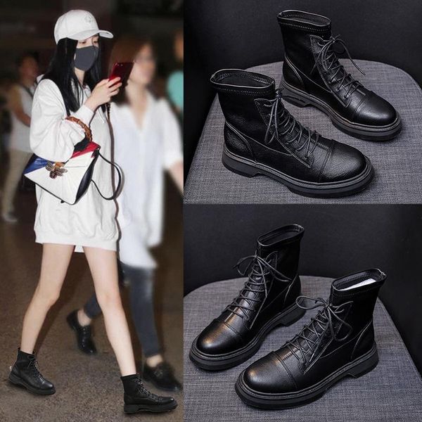 boots black women's net red 2021 spring and autumn british style handsome motorcycle thick bottom breathable
boots black women's net red 2021 spring and autumn british style handsome motorcycle thick bottom breathable