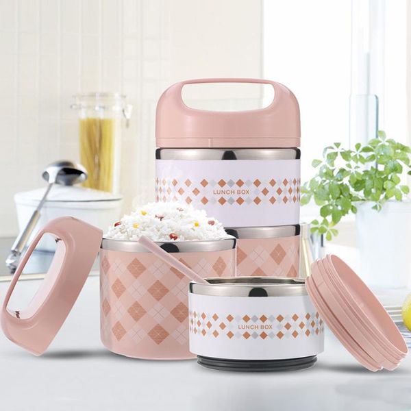 dinnerware sets 1/2/3 layer lunch box leakproof container portable stainless steel thermal for office school picnic lunchbox
dinnerware sets 1/2/3 layer lunch box leakproof container portable stainless steel thermal for office school picnic lunchbox