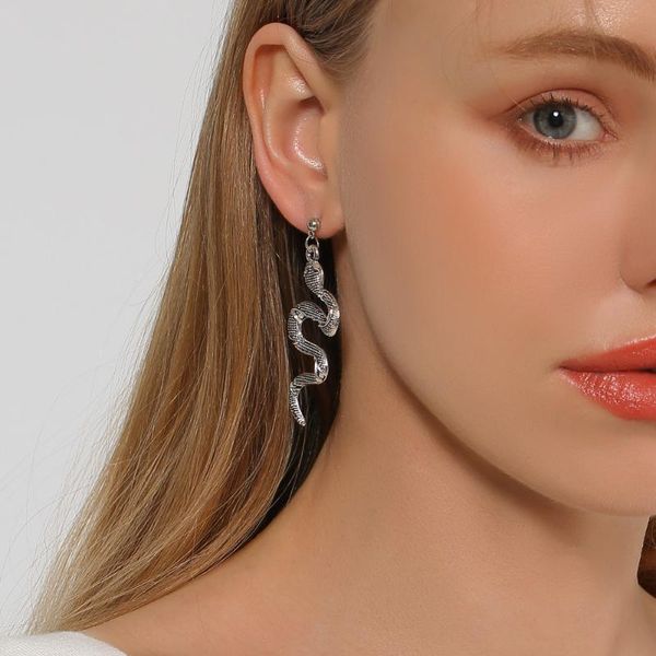 dangle & chandelier little snake earrings drop earings for women gold color animal earring brincos female punk gothic fashion jewelry, Silver
dangle & chandelier little snake earrings drop earings for women gold color animal earring brincos female punk gothic fashion jewelry, Silver