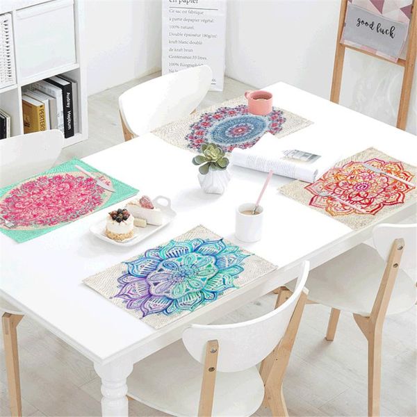 mats & pads kitchen table mat bowl placemat flower cloth linen geometric mandala heat insulation home tableware decoration 1pcs
mats & pads kitchen table mat bowl placemat flower cloth linen geometric mandala heat insulation home tableware decoration 1pcs