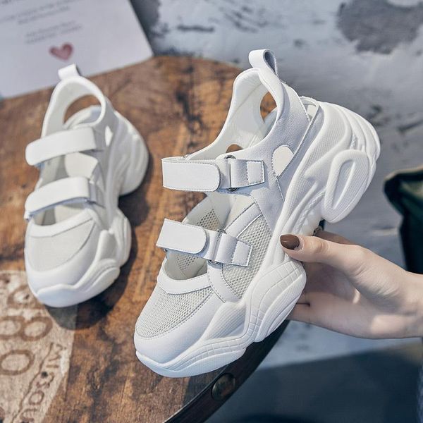 wedges sandals for women casual shoes on platform heels chaussure femme ete 2021 women's the summer woman, Black 
wedges sandals for women casual shoes on platform heels chaussure femme ete 2021 women's the summer woman, Black