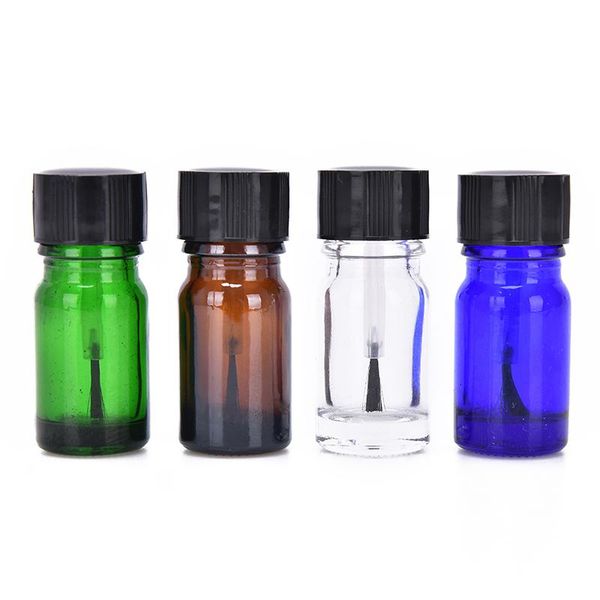 storage bottles & jars 1pcs 5ml nail polish bottle with a lid brush empty cosmetic containers travel small round glass essential
storage bottles & jars 1pcs 5ml nail polish bottle with a lid brush empty cosmetic containers travel small round glass essential