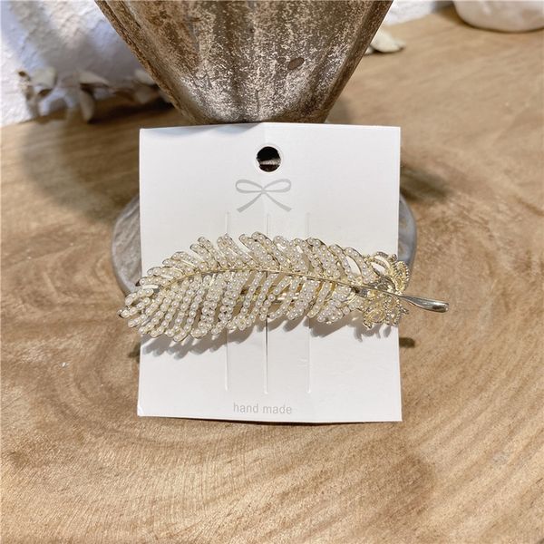 ytl golden clips texture east gate feather hairpin barrettes golden texture east gate pearl pearlfeather hairpin, Golden;silver
ytl golden clips texture east gate feather hairpin barrettes golden texture east gate pearl pearlfeather hairpin, Golden;silver