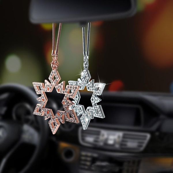 interior decorations large snowflake jewelry rearview mirror decoration multifunctional pendant car accessories
interior decorations large snowflake jewelry rearview mirror decoration multifunctional pendant car accessories