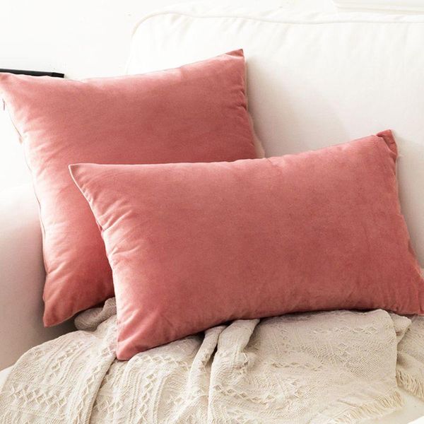 cushion/decorative pillow 1pc pink color velvet sofa waist throw cushion cover coussin de salon home decoration accessories
cushion/decorative pillow 1pc pink color velvet sofa waist throw cushion cover coussin de salon home decoration accessories