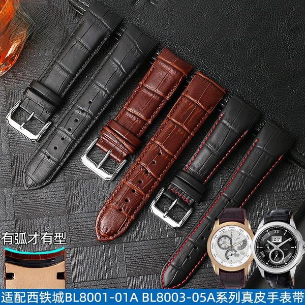 watch bands for city bl8001-01a bl8003-05a genuine leather band men cowhide bracelet 20 21 22, Black;brown
watch bands for city bl8001-01a bl8003-05a genuine leather band men cowhide bracelet 20 21 22, Black;brown