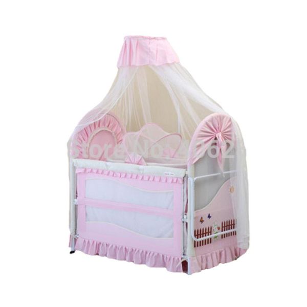 export baby bed 0~12 years old no smell iron cradle child send 7pcsbaby bedding set cribs 
export baby bed 0~12 years old no smell iron cradle child send 7pcsbaby bedding set cribs