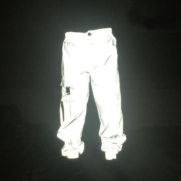 men's pants dropshipper side zipper mesh reflective men joggers sweatpants mens streetwear night light shiny long for couples, Black
men's pants dropshipper side zipper mesh reflective men joggers sweatpants mens streetwear night light shiny long for couples, Black