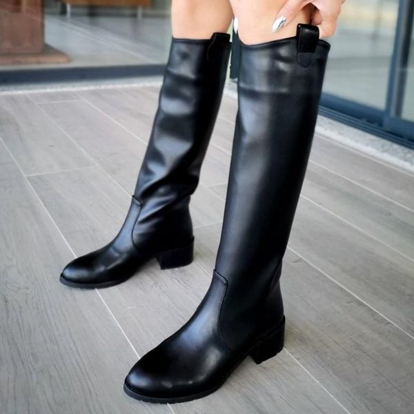boots 2021 spring winter season knee-high 5cm heels black leather crocodile flat riding party street wear without zipper
boots 2021 spring winter season knee-high 5cm heels black leather crocodile flat riding party street wear without zipper