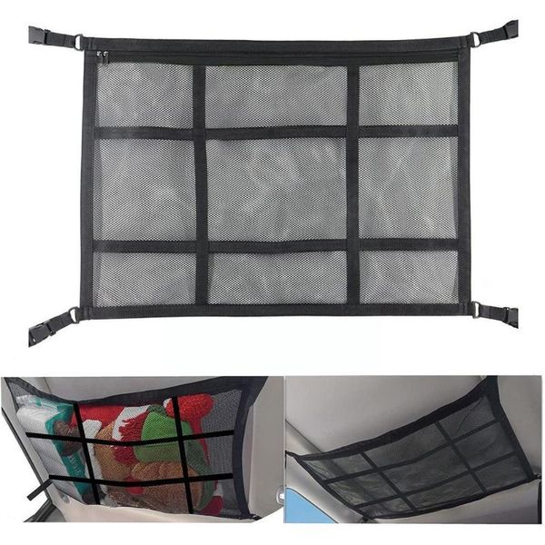 car organizer portable ceiling net pocket space-saving nets roof interior pouch trunk mesh holder in the
car organizer portable ceiling net pocket space-saving nets roof interior pouch trunk mesh holder in the