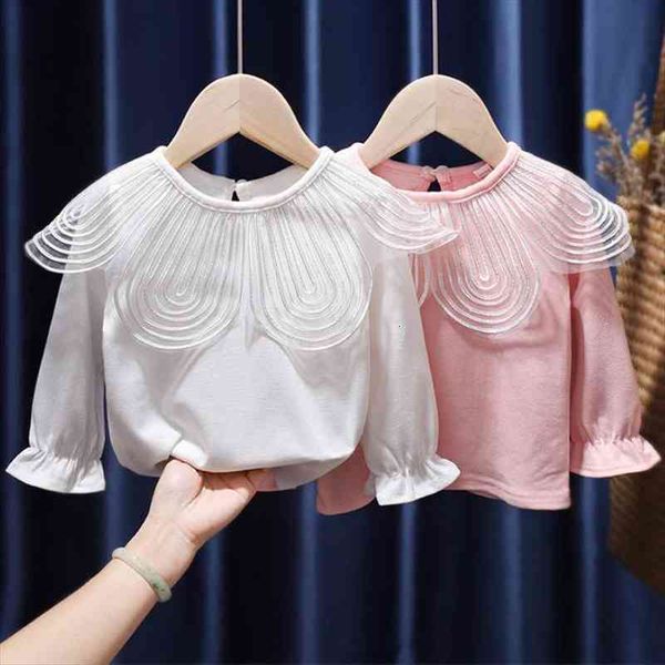 fashion lace shirts for girls spring toddler kids shirt long sleeve cotton children girl blouse baby clothes, White;black
fashion lace shirts for girls spring toddler kids shirt long sleeve cotton children girl blouse baby clothes, White;black
