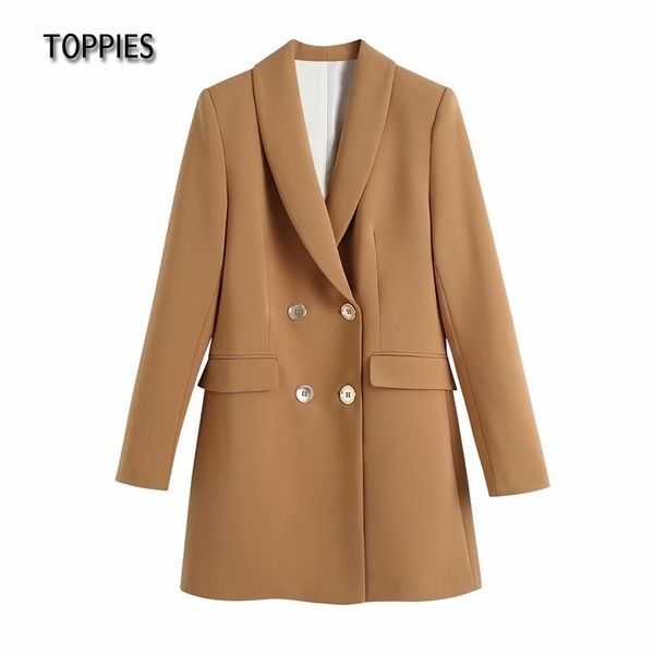 ies woman long blazer dress double breasted suit jacket office ladies slim white blazer female coat 210412, White;black
ies woman long blazer dress double breasted suit jacket office ladies slim white blazer female coat 210412, White;black