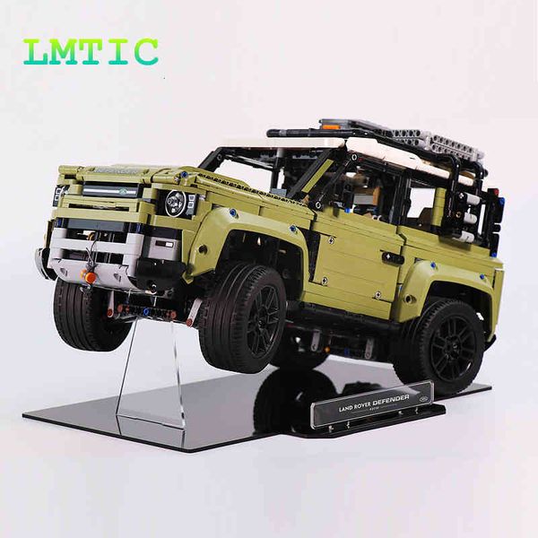 the acrylic display technic 42110 land rovered defendered car model building blocks toys for kids(display stand only) q1215
the acrylic display technic 42110 land rovered defendered car model building blocks toys for kids(display stand only) q1215