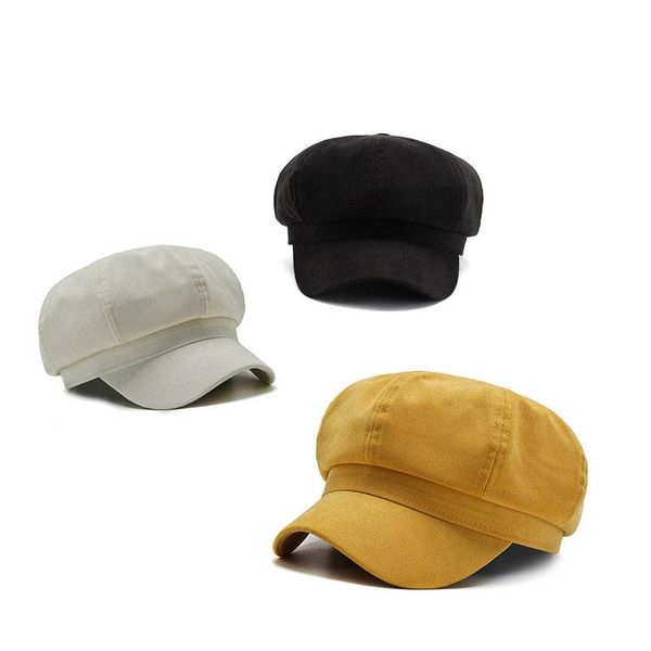 berets men and women autumn winter season dome duck tongue solid color ins wild fashion casual octagonal hat, Blue;gray
berets men and women autumn winter season dome duck tongue solid color ins wild fashion casual octagonal hat, Blue;gray