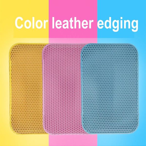 double layer pet cat litter mat waterproof pads for cats house clean super light easy to carry smooth surface beds & furniture
double layer pet cat litter mat waterproof pads for cats house clean super light easy to carry smooth surface beds & furniture