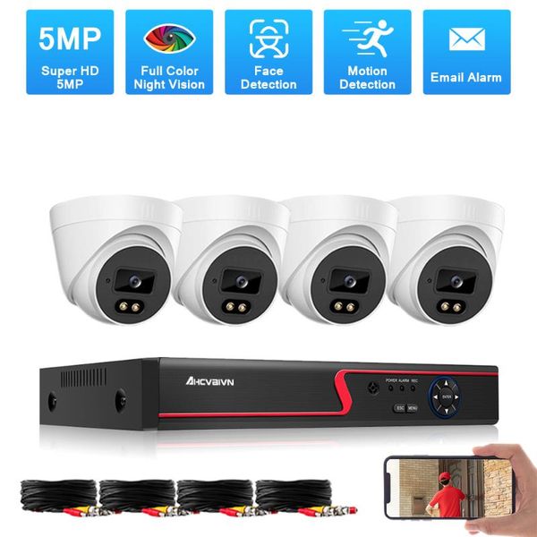 video security dvr system 6 in1 h.265+ with 4 color night vision outdoor face detection surveillance camera wireless kits
video security dvr system 6 in1 h.265+ with 4 color night vision outdoor face detection surveillance camera wireless kits