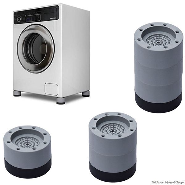 4 pcs foot pads washing machine anti vibration washer feet pad anti slip rubber foot pad for washing machines and dryers, Silver
4 pcs foot pads washing machine anti vibration washer feet pad anti slip rubber foot pad for washing machines and dryers, Silver