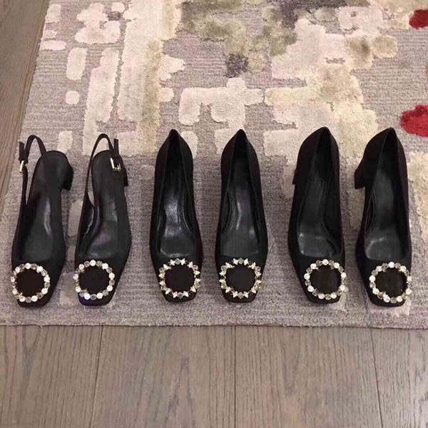 dress shoes luxury designer real silk party for woman crystal bling high heels pumps genuine leather women's txvm, Black
dress shoes luxury designer real silk party for woman crystal bling high heels pumps genuine leather women's txvm, Black