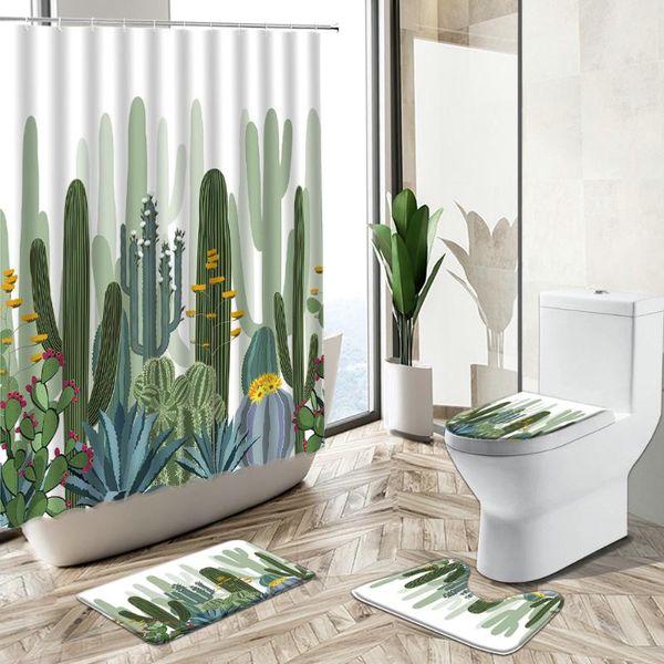 shower curtains tropical green plant cactus flower curtain european style home deco bath mat toilet lid cover flannel bathroom carpet set
shower curtains tropical green plant cactus flower curtain european style home deco bath mat toilet lid cover flannel bathroom carpet set