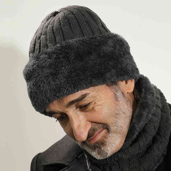 winter hat for old man thick plus fleece warm hat men's wool knitted hat with scarf elderly people y21111, Blue;gray
winter hat for old man thick plus fleece warm hat men's wool knitted hat with scarf elderly people y21111, Blue;gray