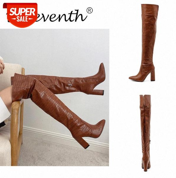 european and american catwalks with pointed toe thick heel over-the-knee boots, side zipper boots #he70, Black
european and american catwalks with pointed toe thick heel over-the-knee boots, side zipper boots #he70, Black