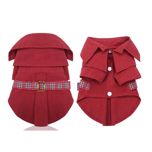 dog apparel pet clothes couple casual windbreaker horn button skirt autumn and winter supplies for small dogs
dog apparel pet clothes couple casual windbreaker horn button skirt autumn and winter supplies for small dogs
