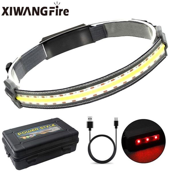 headlamps cob led headlamp built-in battery rechargeable headlight head waterproof lamp white & red lighting for camping working
headlamps cob led headlamp built-in battery rechargeable headlight head waterproof lamp white & red lighting for camping working