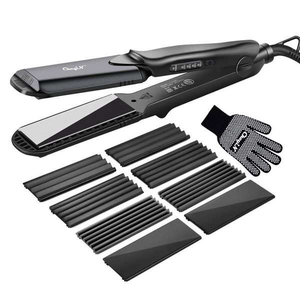 4-in-1interchangeable plates fast hair straightener flat iron electric ceramic hair curler crimper corrugated wave hair styling
4-in-1interchangeable plates fast hair straightener flat iron electric ceramic hair curler crimper corrugated wave hair styling