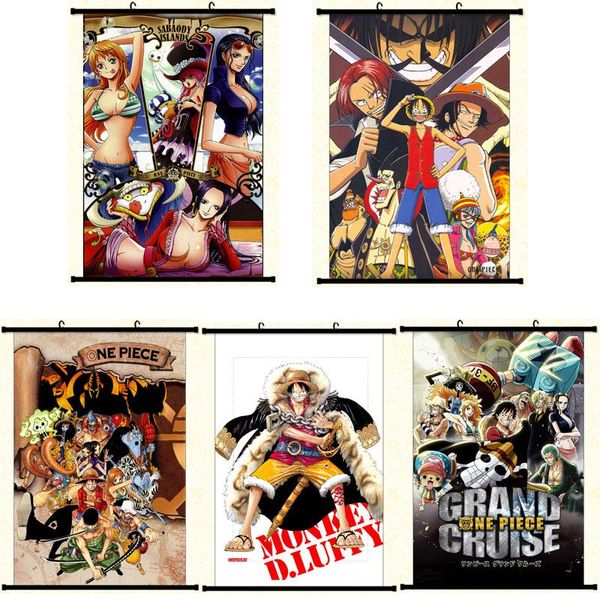 paintings one piece hanging scroll painting anime character luffy ace nami boa hancock wall children living room decor (60x90cm)
paintings one piece hanging scroll painting anime character luffy ace nami boa hancock wall children living room decor (60x90cm)