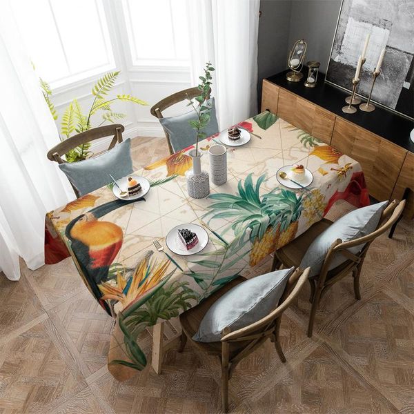 table cloth toucan flower fruit pineapple map tablecloth el picnic covers home dining tea decoration placemat
table cloth toucan flower fruit pineapple map tablecloth el picnic covers home dining tea decoration placemat