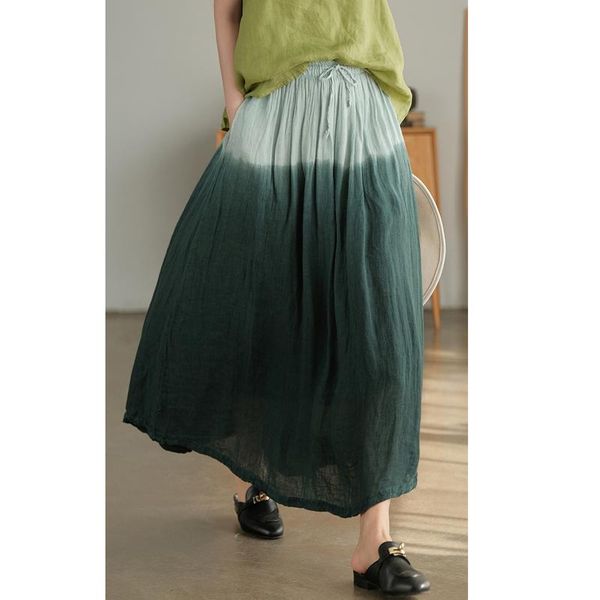 skirts women linen skirt bottoms gradient retro vintage for spring summer casual elastic waist loose b03261726, Black
skirts women linen skirt bottoms gradient retro vintage for spring summer casual elastic waist loose b03261726, Black