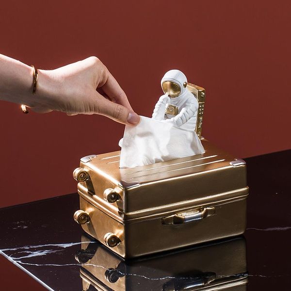 tissue boxes & napkins case spaceman luxury-end astronaut paper storage drawer decoration creative model for living room coffee table gift
tissue boxes & napkins case spaceman luxury-end astronaut paper storage drawer decoration creative model for living room coffee table gift